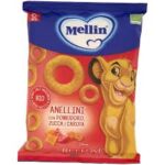 Mellin Anellini Pomodoro Zucca Carote Bio gr.15 Disney Re Leone