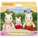Sylvanian Families Trio Famiglia Coniglio Cioccolato