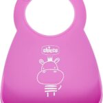 BAVAGLINO SILICONE CON TASCA ROSA