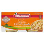 Plasmon Omogeneizzato 2x80 gr Ceci e Zucca