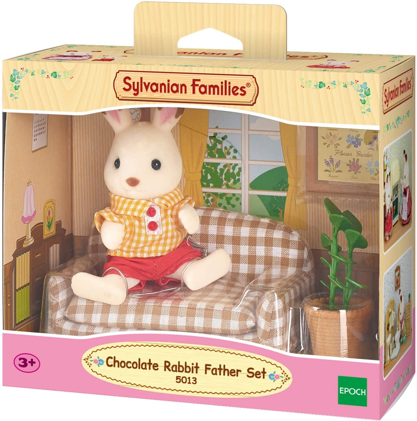 38a562985bd45ef7028c7c0e688091ab Sylvanian Families Papà Coniglio Cioccolato - immagine 1