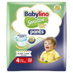 Babylino Pannolino Cotton Soft Unisex Mutandina Mis.4 7-13 Kg 22 pz.