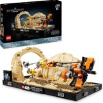 Lego Star Wars Diorama Gara degli sgusci su Mos Espa
