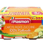 Plasmon Omogeneizzato 4x80 gr Carote - Patate - Zucchine