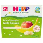 Hipp Frutta Grattuggiata 4x100 gr. Mela Banana