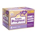 Pampers Quadri Progressi MAXI 84 pz New