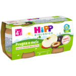Hipp Omogeneizzato Frutta gr.80x2 - Prugna e Mela