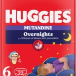 Huggies Pannolini Overnight Mutandina Taglia 6 15-25 kg. pz. 22