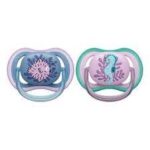 Avent 2 Succhietti Ultra Air 6-18m Femmina Pesce/Cavalluccio