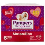 Pampers Quadri Progressi Mutandina XL 60 pz.
