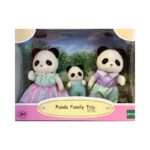 Sylvanian Families Trio Famiglia Panda