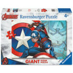 Ravensburger Puzzle 60 Pz Giant Pavimento Capitan America