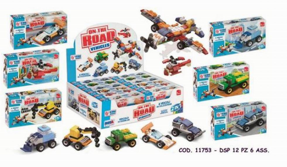 91cbf14ac5b14240333255334e88fbde Rstoys Veicoli da Costruire Ass - immagine 1