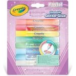 Crayola 8 Colle Glitter Pastel