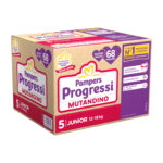 Pampers Quadri Progressi Mutandina Junior 68 pz. New