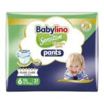 Babylino Pannolino Cotton Soft Economy Mutandina Mis.6 13-18 Kg 31 pz.