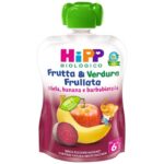 Hipp Frutta & Verdura Frullata gr.90 Mela, Banana e Barbabietola