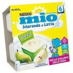 Mio Merenda al latte gr.100x4 - Pera