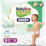 Babylino Pannolino Mutandina Premium Soft N8 XXL 20+ Kg 26 pz