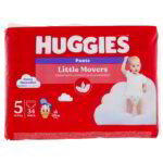 Huggies Pannolini Little Movers Mutandina Grande Mis.5 12-17 Kg. Pz.34