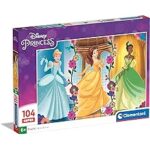 Clementoni Puzzle 104 pz. Super Disney Princess