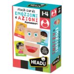 Headu Flashcards Montessori Emozioni e Azioni