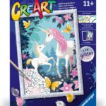 Ravensburger CreArt Serie D - Unicorni Glitter