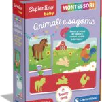 Clementoni Sapientino Baby Montessori - Animali e Sagome