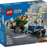 Lego City Great Vehicles Pack veicoli da corsa: aereo contro letto d’ospedale