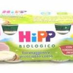 Hipp Omogeneizzato gr.80x2 Formaggino e Prosciutto