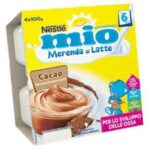Mio Merenda al latte gr.100x4 - Cacao