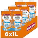 Plasmon Latte Liquido 12-36 mesi con Biscotto 6x1 litro