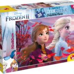 Puzzle Lisciani Double Face MAXI 35 pz Frozen 2