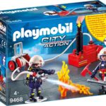 Playmobil Camion Squadra dei Vigili del Fuoco con Pompa d'acqua