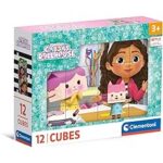 Clementoni Puzzle 12 cubi Gabby's