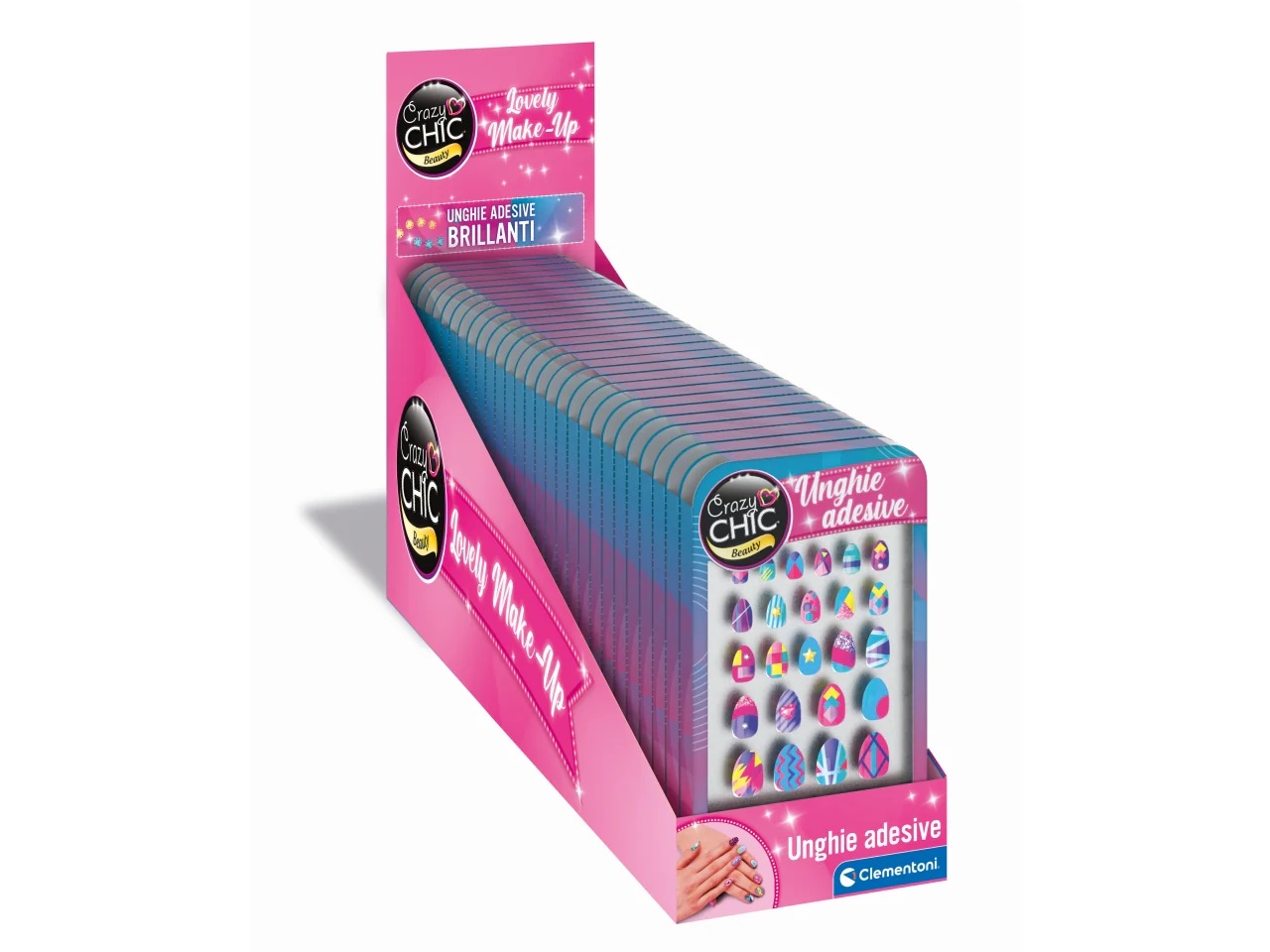 e013dedef595a451b95d5129a6584d45 Crazy Chic - Unghie adesive brillanti - immagine 1