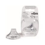 Suavinex Tettarelle Silicone Biberon 1-2 FEEDING NEW