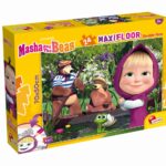 Puzzle Lisciani Double Face MAXI 24 pz Masha e Orso