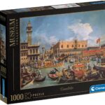 Clementoni Puzzle 1000 Pz. Canaletto - Il Ritorno del Bucentauro al Molo