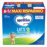 Mellin 3 Latte Crescita Ml.1000x6 Promo Pack