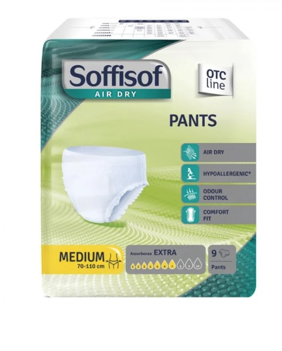 ee1c63b5d18037be8c8277d83c29d51b Soffisof Pants Extra 7 Gocce Taglia Medium 9 pz. - immagine 1
