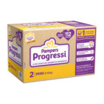 Pampers Quadri Progressi Mini 112 pz New