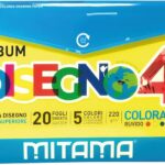 ALBUM DISEG.ECOBUS. FSC,RUVIDO 5 COL.20FG.24X33 220GR MITAMA