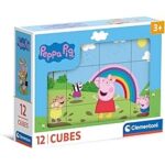 Clementoni Puzzle 12 cubi Peppa Pig