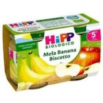 Hipp Merenda di Frutta gr.125x2 Mela Banana e Biscotto