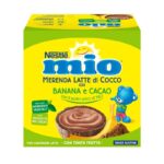 Mio Merenda al latte di cocco gr.90x4 - Banana e Cacao