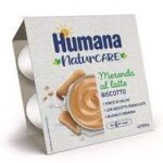 Humana Merenda al Latte - Biscotto 4x100 gr.