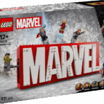 Lego Super Heroes Marvel Logo e Minifigure MARVEL