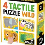 Headu 4 Tactile Puzzle Wild