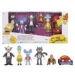 The Simpson Personaggi articolati cm.6 Krusty The Clown Show Multipack